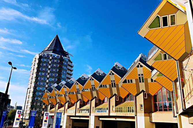 Rotterdam, Delft, The Hague Day Tour Incl. Madurodam/Royal Delft - Cube houses and the Erasmus Bridge