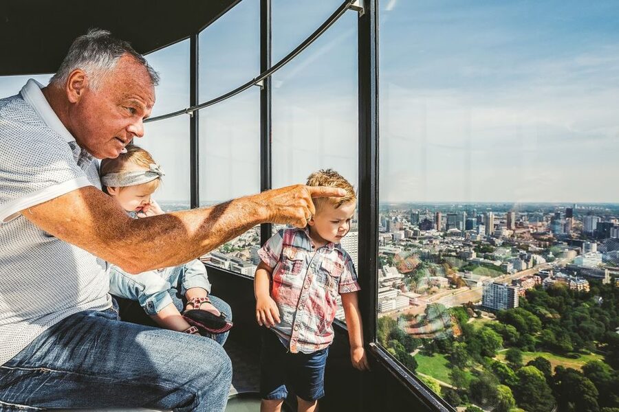 Rotterdam: Euromast Lookout Tower Ticket - Coffee and food at 100 meters