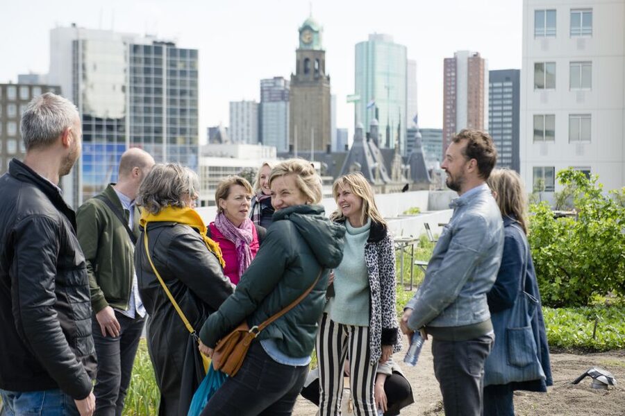 Rotterdam: Exclusive Rooftop Tour with 360˚ views - The White House and views toward the Meuse