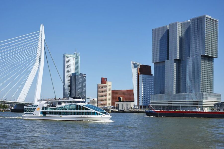 Rotterdam: Harbor Sightseeing Cruise - Shipyards, docks, and container handling