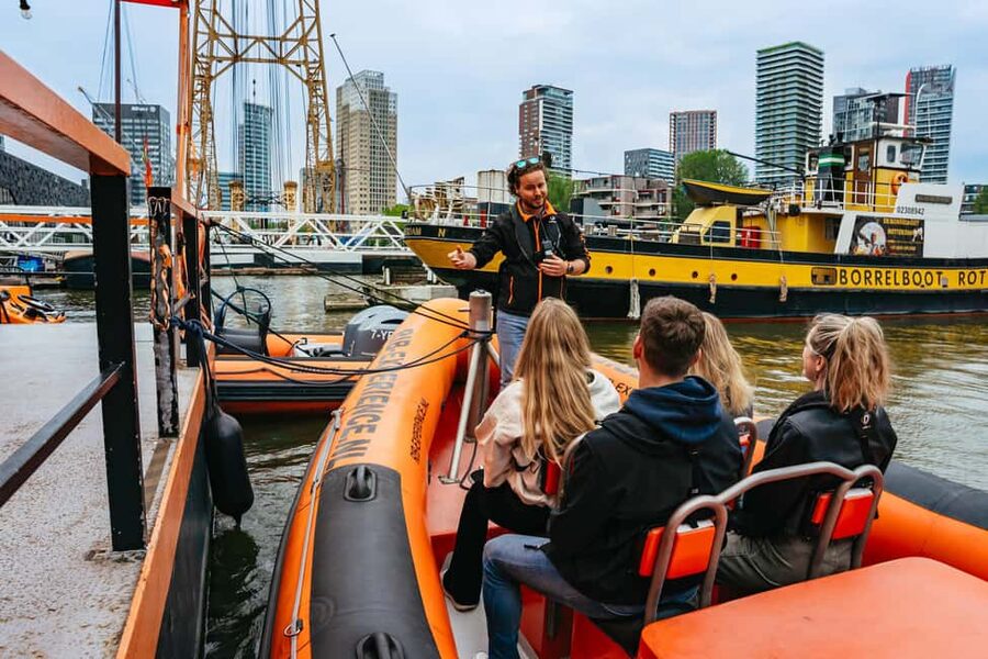 Rotterdam: RIB Speedboat Sightseeing Cruise - Key points to know before booking