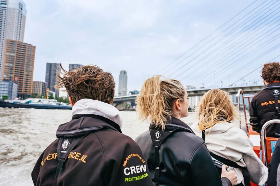 Rotterdam: RIB Speedboat Sightseeing Cruise - The run to Schiedam, the gin city