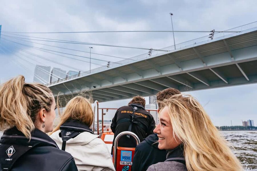 Rotterdam: RIB Speedboat Sightseeing Cruise - The return through Rotterdam’s old ports
