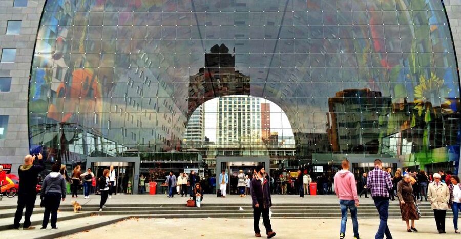 Rotterdam Tour with Cube House Admission - Town Hall, St. Laurens Church, and the older city