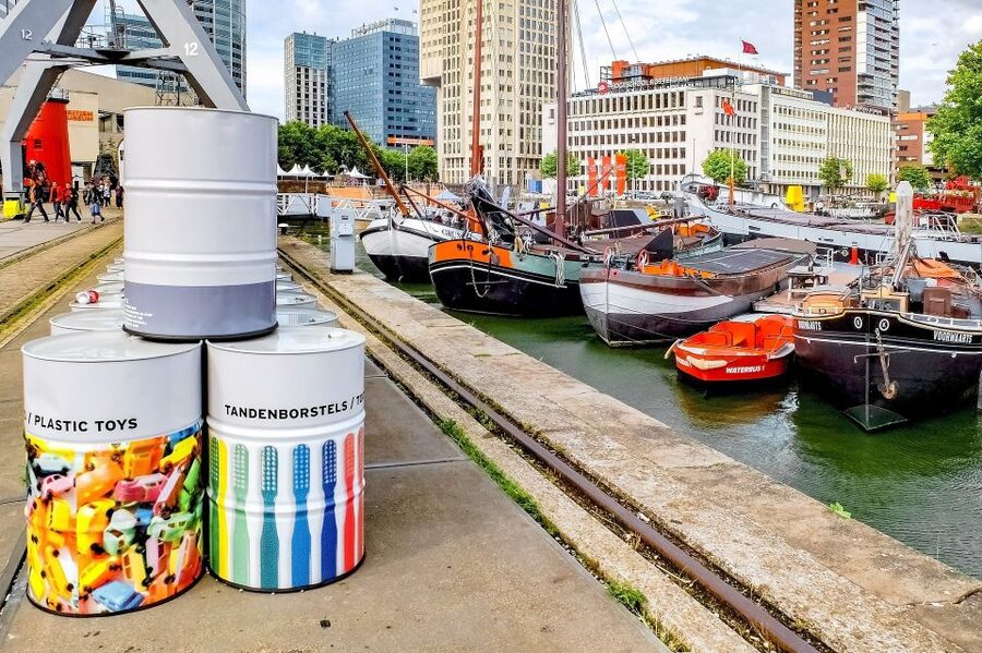 Rotterdam Walking Tour and Harbor Cruise - The cubic houses turn architecture into a city puzzle