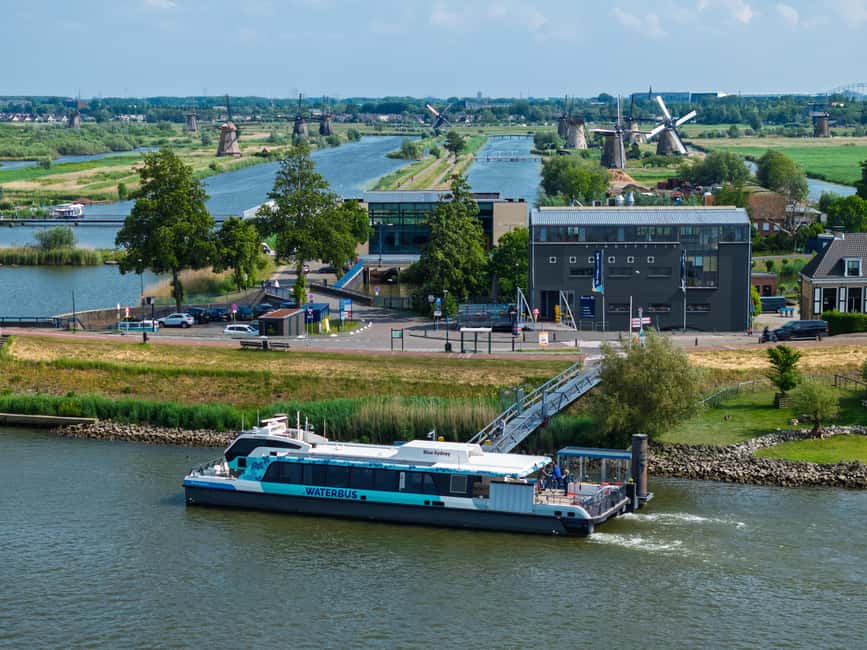 Rotterdam: Waterbus Ticket to Dordrecht and/or Kinderdijk - Why the Waterbus is a smart Rotterdam day trip