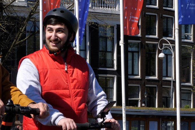 Segway City Tours Amsterdam - Learning to ride before entering Amsterdam