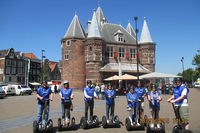 Segway City Tours Amsterdam - Riding from the practice area into central Amsterdam
