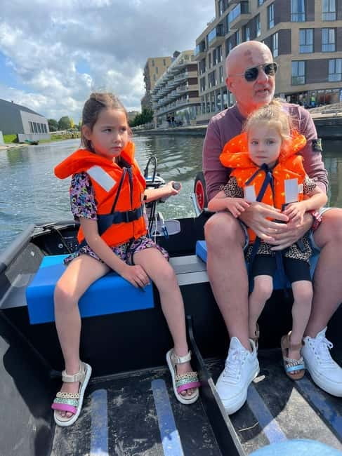 Self-Guided Electric Boat Rental - Goese Meer and the open-water feel