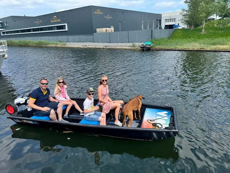 Self-Guided Electric Boat Rental - How the self-guided route works