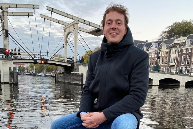Small Group Boutique All-Inclusive Tour (max 12 p) With Captain - The Skinny Bridge and Amsterdam’s famous crossings
