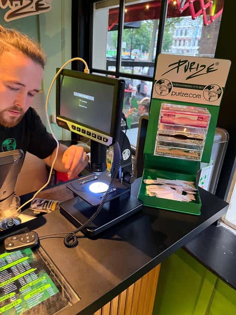 Sprechen Sie Gras? German Tour of Amsterdam's Coffeeshops - Inside the coffeeshops: what you can expect