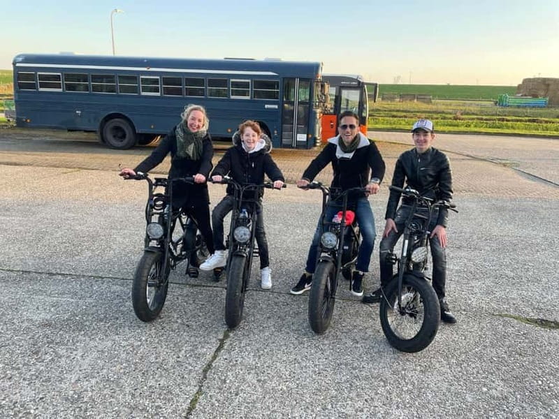 Texel: Electric Fatbike Rental with Map - Picking up your KNAAP at Texel Cruiser