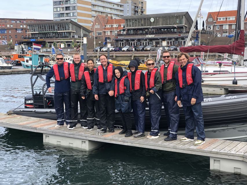 The Hague: Scheveningen Beach RIB Speedboat Tour - Full throttle, sharp turns, and the feel of the RIB