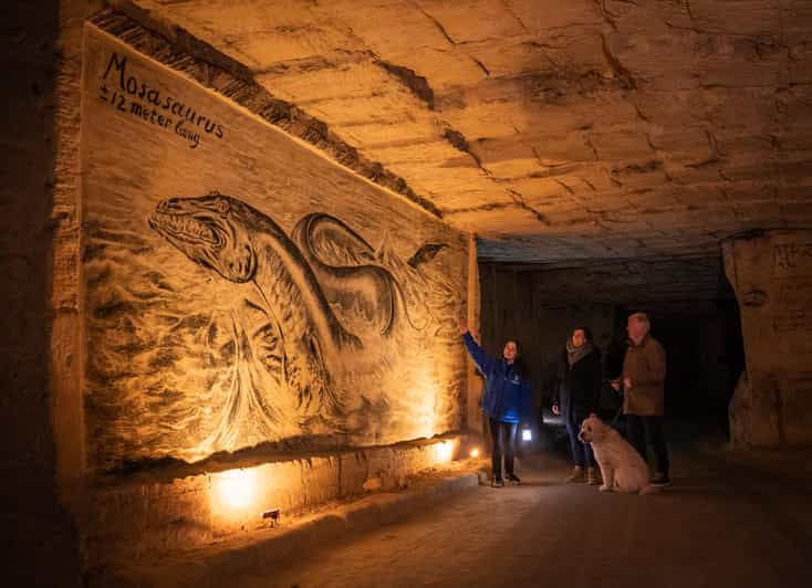 Valkenburg: Municipal Cave Guided Tour - Walking through the marlstone passages