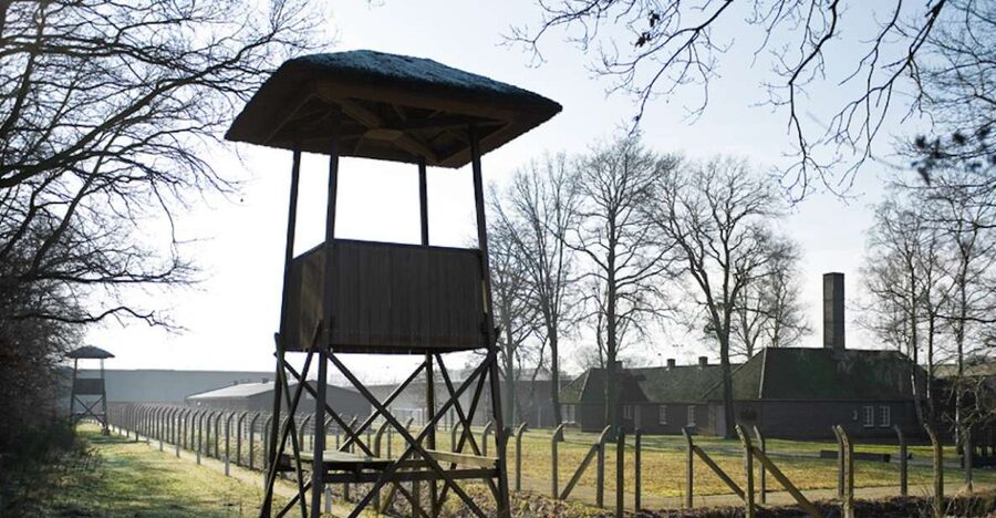 Vught: National Monument Concentration Camp Entry Ticket - The camp model gives you a sense of scale