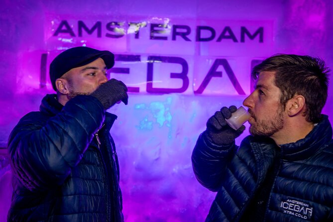 Xtracold Icebar Amsterdam, 3 Drinks Included - Ice sculptures, lighting, and the photo factor
