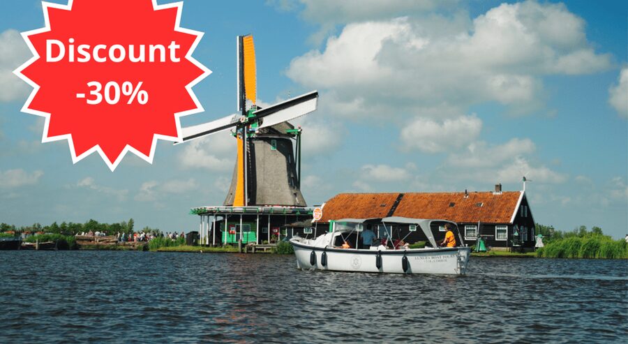 Zaanse Schans: Private Cruise + Live Guide, Optional Drinks - Finding the correct dock at Zaanse Schans