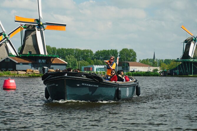 Zaanse Schans Windmill Cruise - UNESCO Windmills With Live Guide - The chocolate factory and other unusual sights